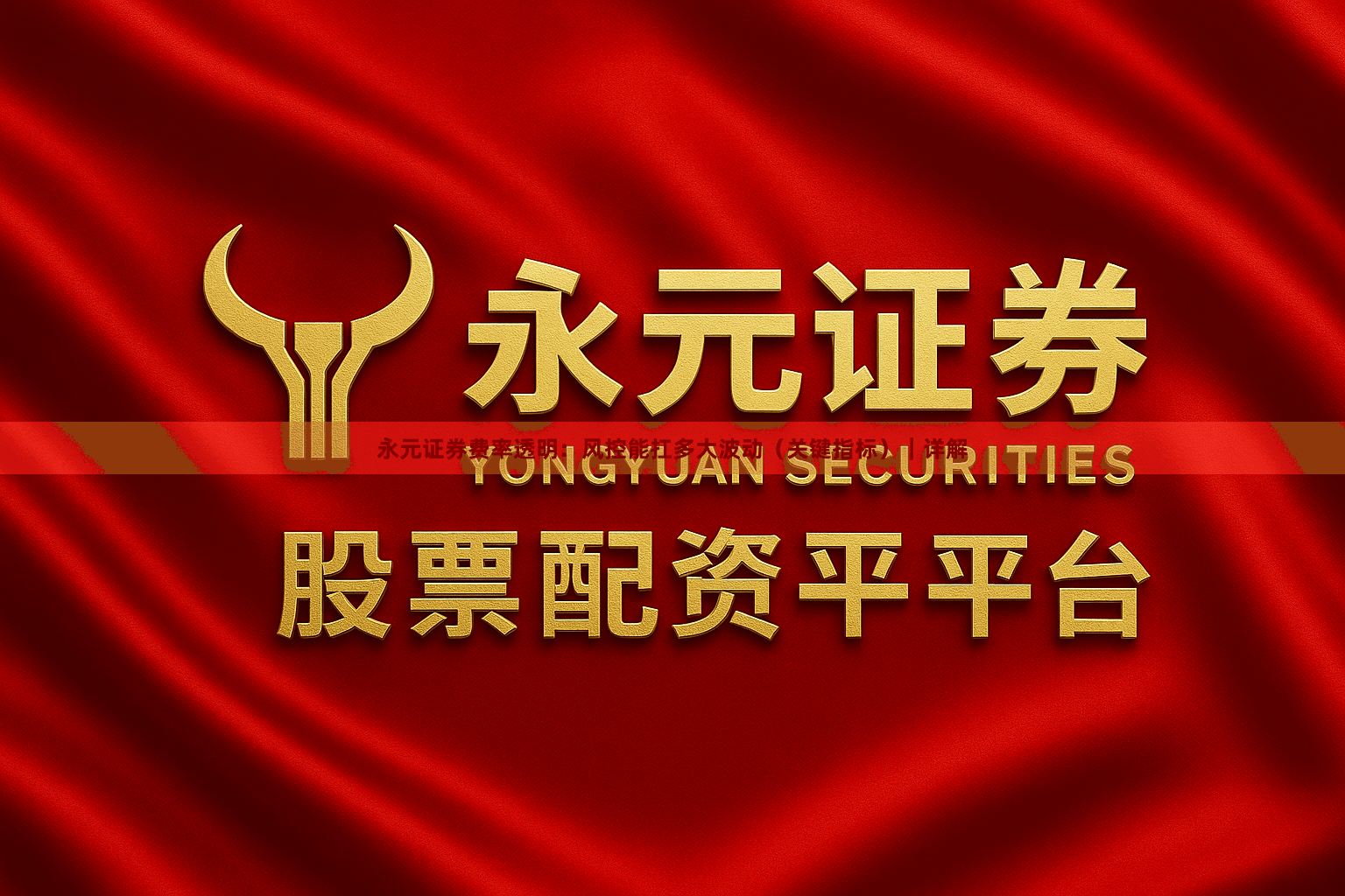 永元证券费率透明:风控能扛多大波动(关键指标)|详解