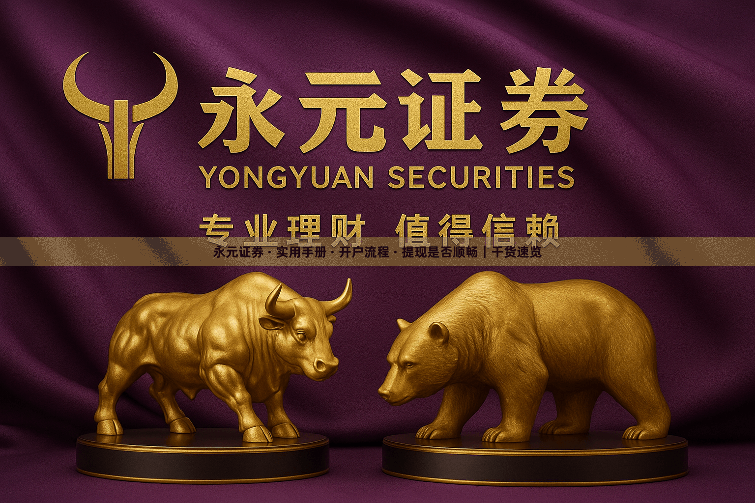 永元证券 · 实用手册 · 开户流程 · 提现是否顺畅｜干货速览