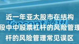 近一年亚太股市在结构性行情阶段中中股票杠杆的风险管理常见误区