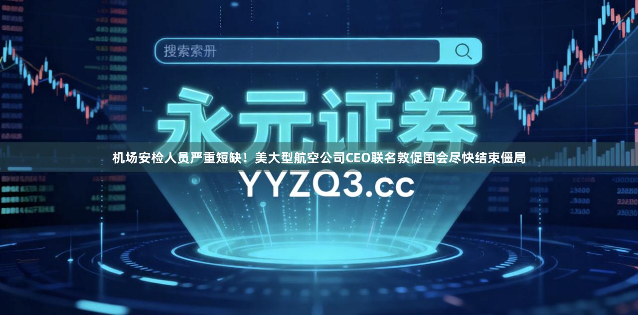 机场安检人员严重短缺！美大型航空公司CEO联名敦促国会尽快结束僵局